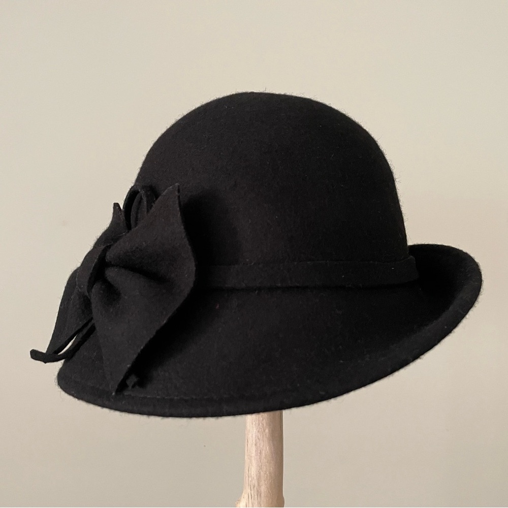 Vintage Style Wool Cloche